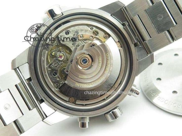 MIROTIME 0323 Versatile Aquatimer Chrono IW376803 V6F 1:1 Best Edition White Dial On SS Bracelet A 7359